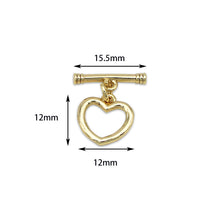 Load image into Gallery viewer, Accessory Necklace Clip Bracelet Button Copper Plating 18K Real Gold OT Buckle Color-retention Gold Ending Connection Buckle
