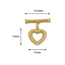 Load image into Gallery viewer, Accessory Necklace Clip Bracelet Button Copper Plating 18K Real Gold OT Buckle Color-retention Gold Ending Connection Buckle