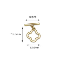Load image into Gallery viewer, Accessory Necklace Clip Bracelet Button Copper Plating 18K Real Gold OT Buckle Color-retention Gold Ending Connection Buckle