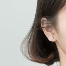 Load image into Gallery viewer, S925 Silver Mori Style Sweet And Simple Branch Bud Earrings
