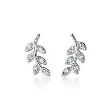 Load image into Gallery viewer, S925 Silver Mori Style Sweet And Simple Branch Bud Earrings
